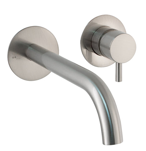 SINGLE LEVER LAV. BUILD IN WALL 25 MM CERAM. CARTRIDGE MINI MODEL SATIN NICKEL