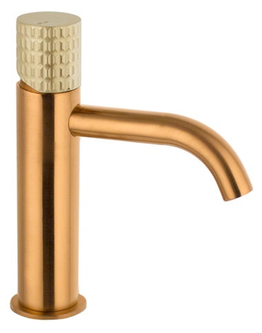 SINGLE LEVER LAVATORY ENERGY SAVING CARTRIDGE MIX40 MOD. COPPER-GOLD