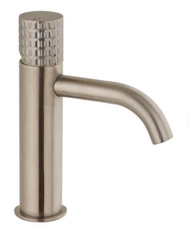 SINGLE LEVER LAVATORY ENERGY SAVING CARTRIDGE MIX40 MOD. PVD INOX