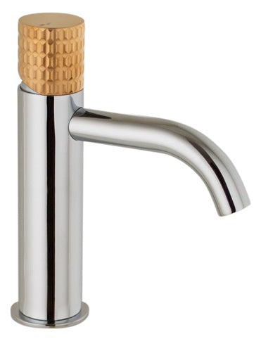 SINGLE LEVER LAVATORY ENERGY SAVING CARTRIDGE MIX40 MOD. CHROME-COPP.