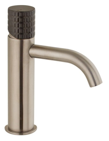 SINGLE LEVER LAVATORY ENERGY SAVING CARTRIDGE MIX40 MOD. INOX-GUN