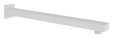 SQUARE SHOWER ARM 1/2NPT X14.76