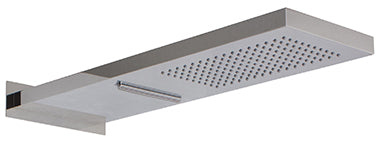 TWO FUNCTION RAIN AND WATERFALL SHOWER HEAD, (21.15