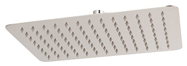 SQUARE ULTRA THIN SHOWER-HEAD, 300X200MM. STAINLESS STEEL