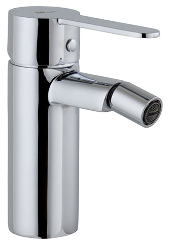 SINGLE LEVER BIDET CERAMIC 9/16 X 400 HOSES AURIN MOD. CHROME