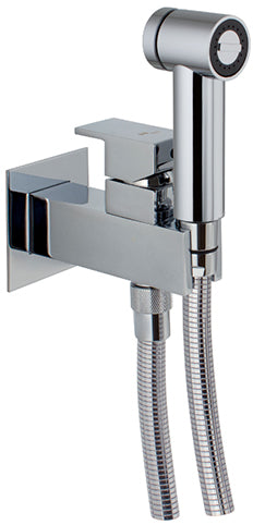 TOILET BUILD WALL ¯25 MM. P.BALANC SHOWER HEAD ABS CUBIC MOD. CHROME