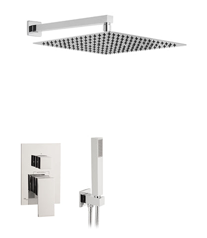 SHOWER SET 2 WAYS ROUGH-IN VAL. P.BALANC S.HEAD 12
