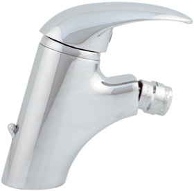 SINGLE LEVER BIDET CERAMIC 9/16 X 400 HOSES NOVA MODEL CHROME