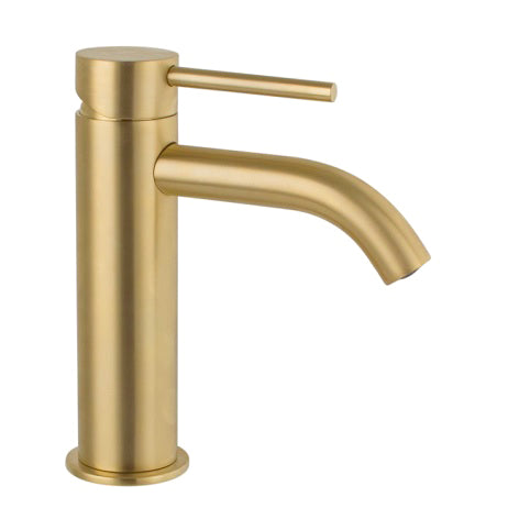 SINGLE LEVER LAVATORY ENERGY SAVING CARTRIDGE MINI40 MOD BRUSHED GOLD