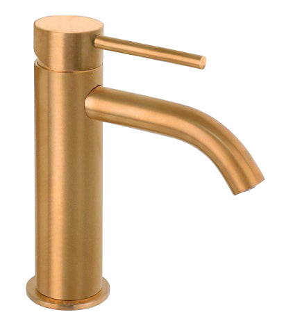 SINGLE LEVER LAVATORY ENERGY SAVING CARTRIDGE MINI40 MOD BRUS. COPPER