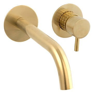 SINGLE LEVER LAV. BUILD IN WALL ENERGY SAVING CARTRIDGE MINI40 MOD BRUSHED GOLD