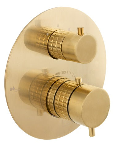 TRIM THERMOSTATIC SHOWER SOLID FLANGE ¿6.75