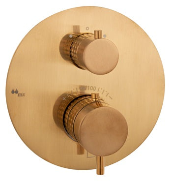TRIM THERMOSTATIC SHOWER SOLID FLANGE ¿6.75
