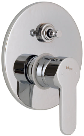 SINGLE LEVER BATH-SHOWER BUILD CERAMIC ACCESORIESLESS ACTIVA MOD CHROME