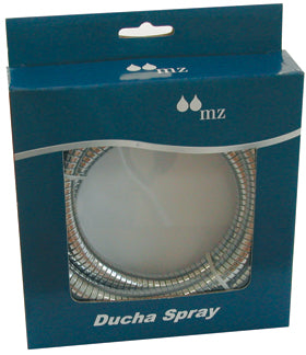 BRASS FLEXIBLE HOSE CONICAL CONNECTION AND DOUBLE INTERLOCK, SATIN NICKEL (59