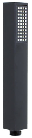 SQUARE HAND SHOWER ABS WITH ANTISCALE BLACK MATT