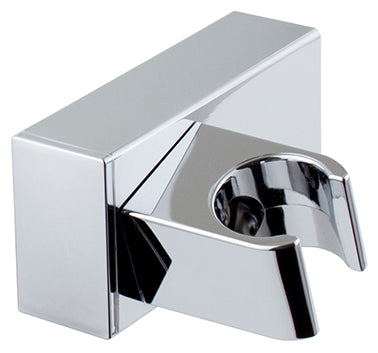 SQUARE HAND-SHOWER HOLDER ABS, CHROME.