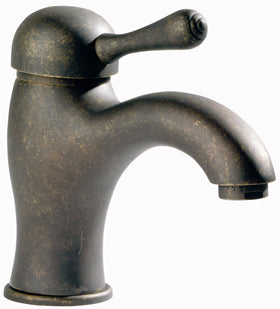 SINGLE LEVER LAVATORY CERAMIC 9/16 X 400 HOSES CARMEN II DARK BRASS