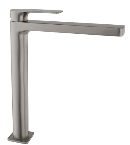 SINGLE LEVER WITH HIGH PROFILE ENERGY SAVING CARTRIDGE ARA MODEL SATIN NICKEL