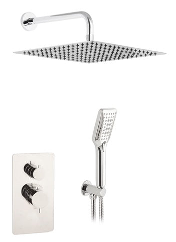 SHOWER SET 2 WAYS ROUGH-IN VAL. THERMOST SOW. HEAD SS 12