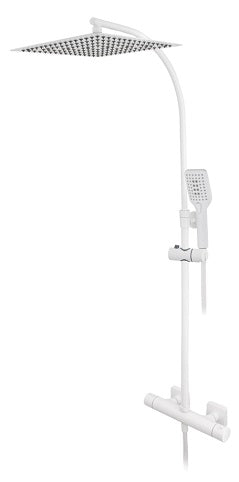 SHOWER MIXER, COLUMN ROUND THERMOST SOW. HEAD SS 12