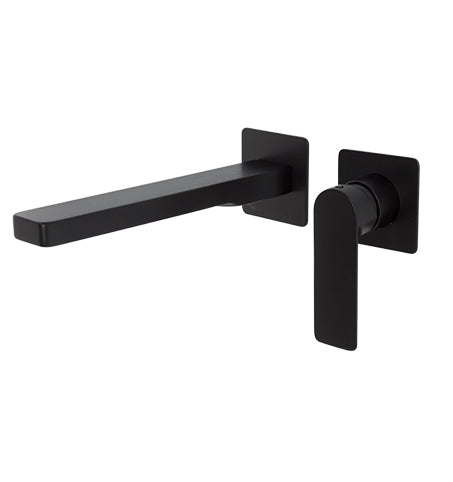 SINGLE LEVER LAV. BUILD IN WALL 25 MM CERAM. CARTRIDGE ARA MODEL MATT BLACK