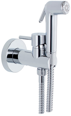 TOILET BUILD WALL ¯25 MM. CERAMIC HAND SHOWER ABS MINIMA CHROME