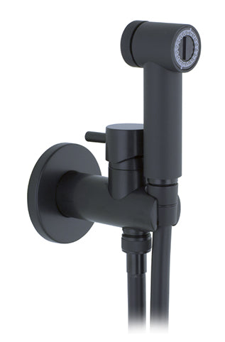 TOILET BUILD WALL ¯25 MM. P.BALANC SHOWER HEAD ABS MINIMA MATT BLACK