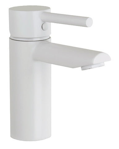 SINGLE LEVER LAVATORY 35MM CAR 9/16X400 F.HOSES MINIMA MATT WHITE