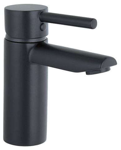 SINGLE LEVER LAVATORY 35MM CAR 9/16X400 F.HOSES MINIMA MATT BLACK
