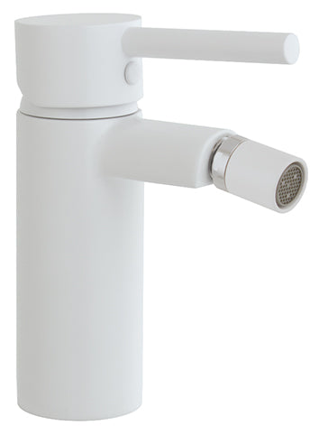 SINGLE LEVER BIDET 35MM CAR 9/16X400 F.HOSES MINIMA MATT WHITE