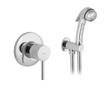 SINGLE LEVER TOILET BUILD WALL CERAMIC CARTRIDGE MINIMA CHROME