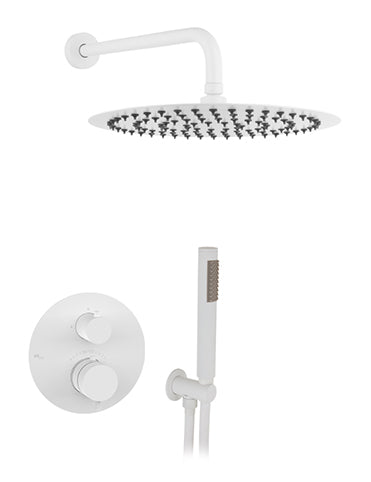 SHOWER SET 2 WAYS ROUGH-IN VAL. THERMOST SOW. HEAD SS 12