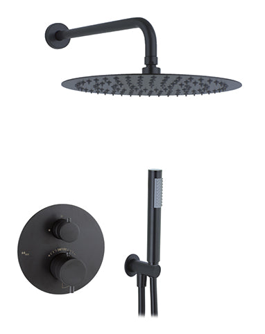 SHOWER SET 2 WAYS ROUGH-IN VAL. THERMOST SOW. HEAD SS 12