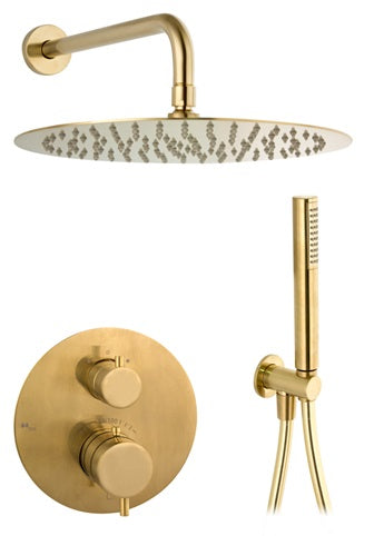 SHOWER SET 2 WAYS ROUGH-IN VAL. THERMOST SOW. HEAD SS 12
