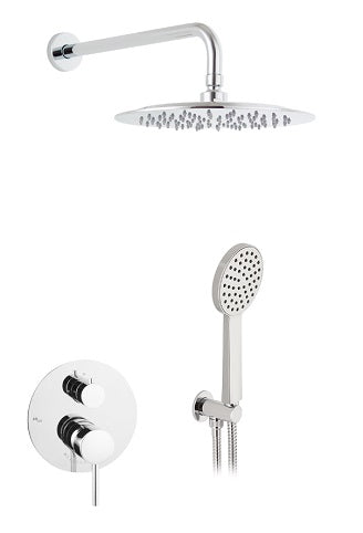SHOWER SET 2 WAYS ROUGH-IN VAL. P.BALANC SHOWER HEAD 10