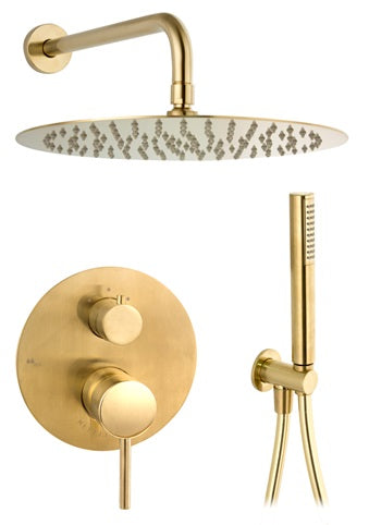 SHOWER SET 2 WAYS ROUGH-IN VAL. P.BALANC S.HEAD 12