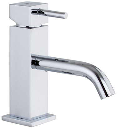 SINGLE LEVER LAVATORY CERAMIC 9/16 X 400 HOSES TETRA MOD. CHROME