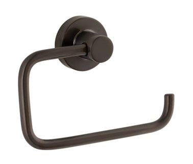 OPEN TOWEL RING MINI MODEL,160 MM PVD BRUSHED GUN