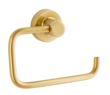 OPEN TOWEL RING MINI MODEL,160 MM BRUSHED GOLD