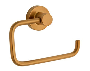 OPEN TOWEL RING MINI MODEL,160 MM BRUSHED COPPER