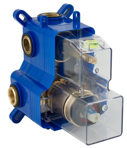 PRESSURE BALANCE SINGLE LEVER 2 OUTLETS BRASS ROUGH-IN VALVE