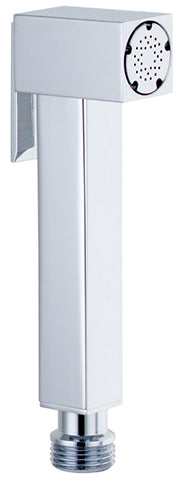TOILET HAND SHOWER BRASS SQUARE, CHROME